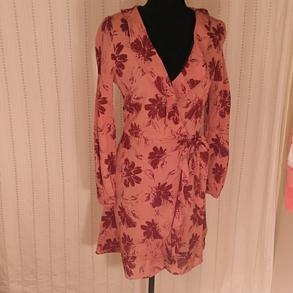 Lavender Brown Dresses & Skirts - {Lavendar Brown} Wrap Dress